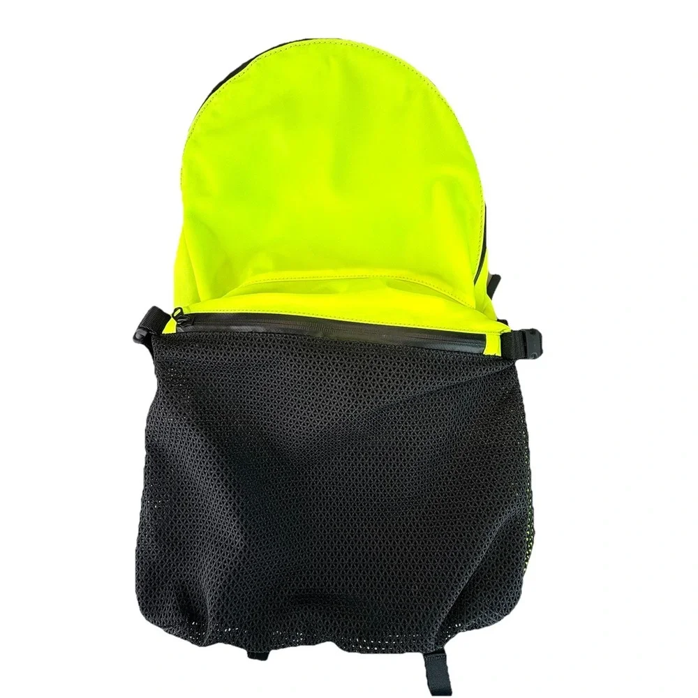 Lululemon Backpack All Hours Highlighter Yellow Gym School 15